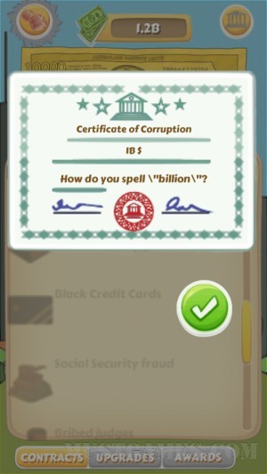 Corrupt Mayor Clicker Android Game Review